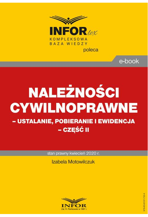 Należności cywilnoprawne – ustalanie, pobieranie i ewidencja – część II