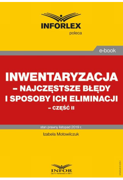Inwentaryzacja –...