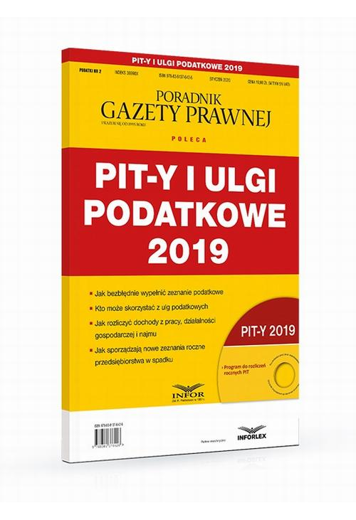 Pity i ulgi podatkowe 2019