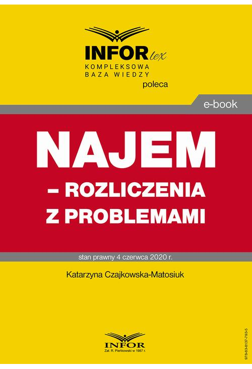 Najem – rozliczenia z problemami