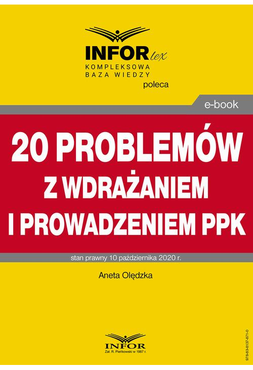 20 problemów z wdrażaniem i prowadzeniem PPK