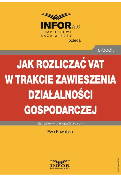 Jak rozliczać VAT w trakcie zawieszenia działalności gospodarczej