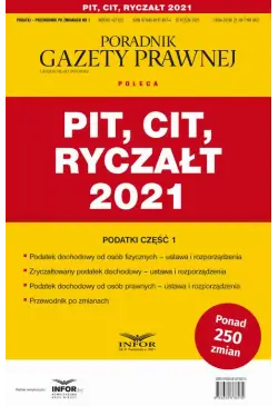 PIT CIT Ryczałt 2021...