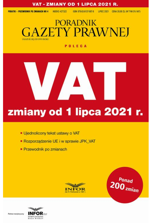 VAT zmiany od 1 lipca 2021