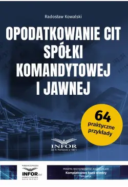 Opodatkowanie CIT spółki...
