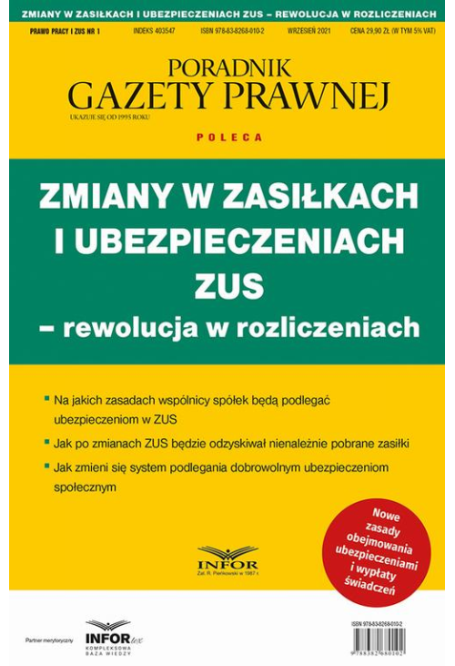 Zmiany w zasiłkach i ubezpieczeniach ZUS - rewolucja w ubezpieczeniach