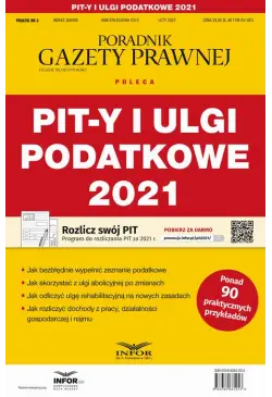 Pity i ulgi podatkowe 2021