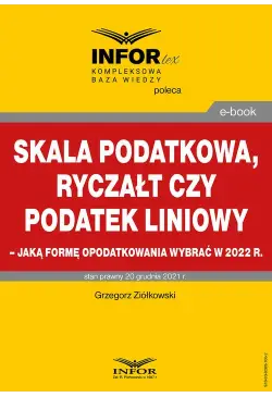 Skala podatkowa, ryczałt...