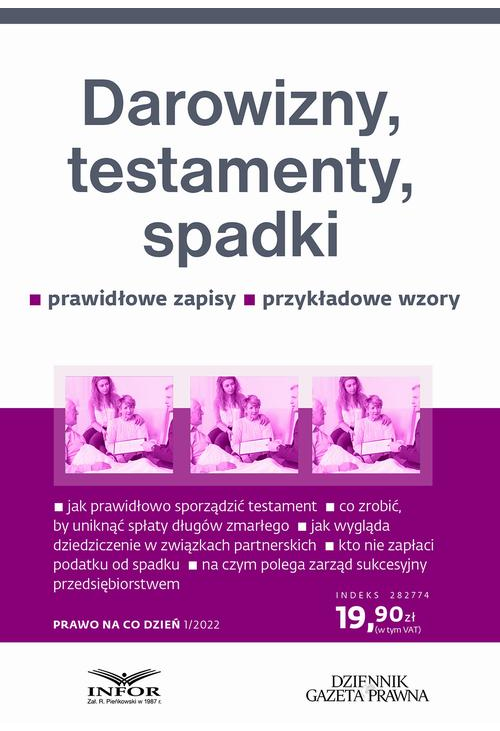 Darowizny, testamenty, spadki