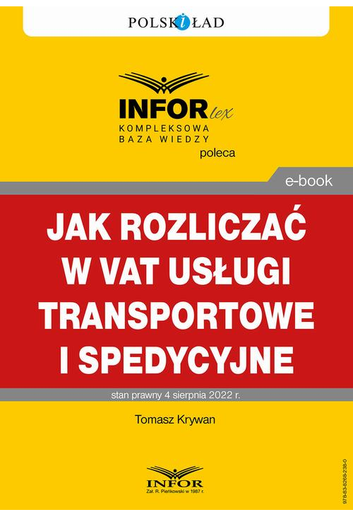 Jak rozliczać w VAT usługi transportowe i spedycyjne