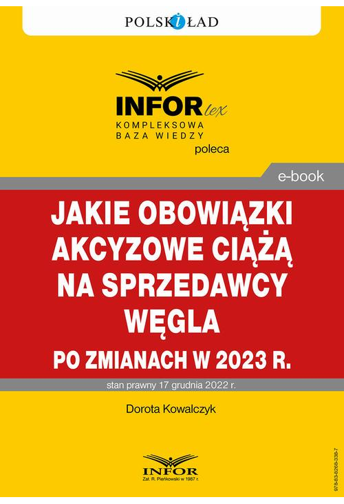 Jakie obowiązki akcyzowe ciążą na sprzedawcy węgla po zmianach w 2023 r.