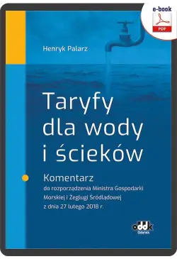 Taryfy dla wody i ścieków....