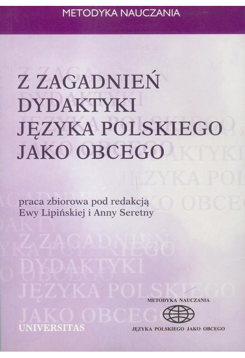 Z zagadnień dydaktyki języka polskiego jako obcego