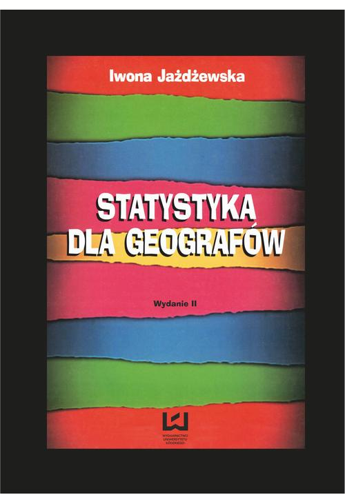 Statystyka dla geografów