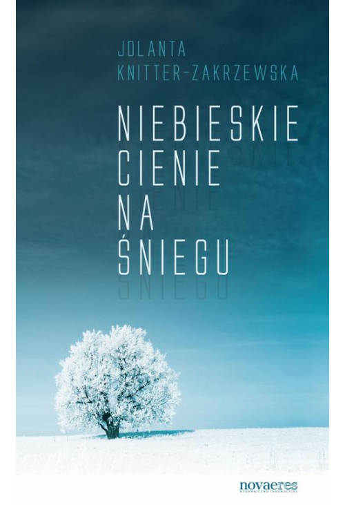 Niebieskie cienie na śniegu