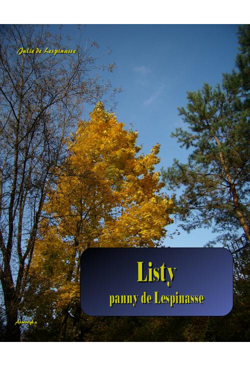 Listy panny de Lespinasse