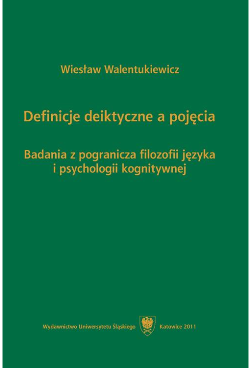 Definicje deiktyczne a pojęcia