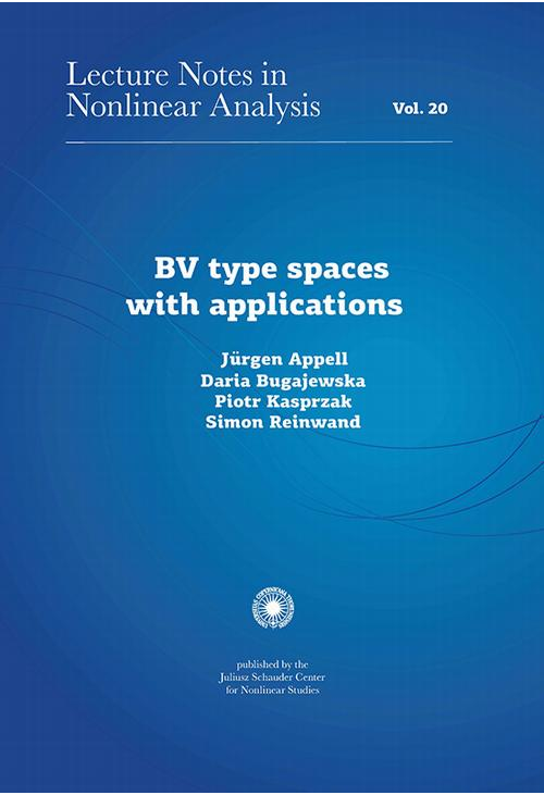 BV type spaces with applications