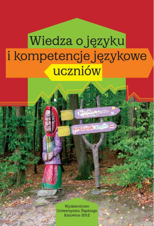 Wiedza o języku i kompetencje językowe uczniów