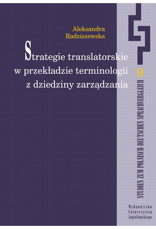 Strategie translatorskie w przekładzie terminologii z dziedziny zarządzania