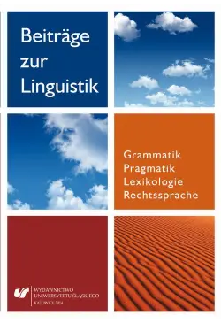 Beiträge zur Linguistik....