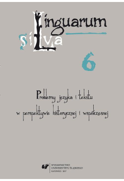Linguarum silva. T. 6:...