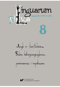 Linguarum silva. T. 8:...