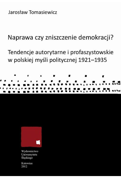 Naprawa czy zniszczenie demokracji?