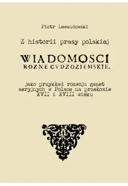 Z historii prasy polskiej....