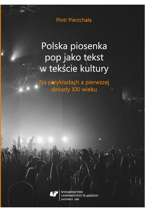 Polska piosenka pop jako tekst w tekście kultury