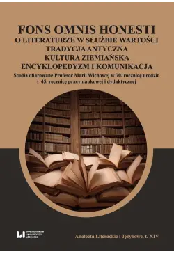 Fons omnis honesti O...