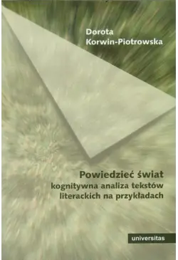 Powiedzieć świat Kognitywna...