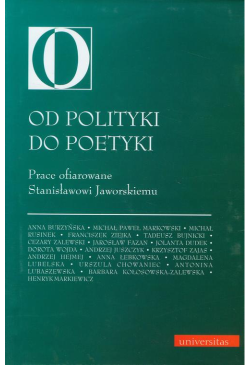 Od polityki do poetyki