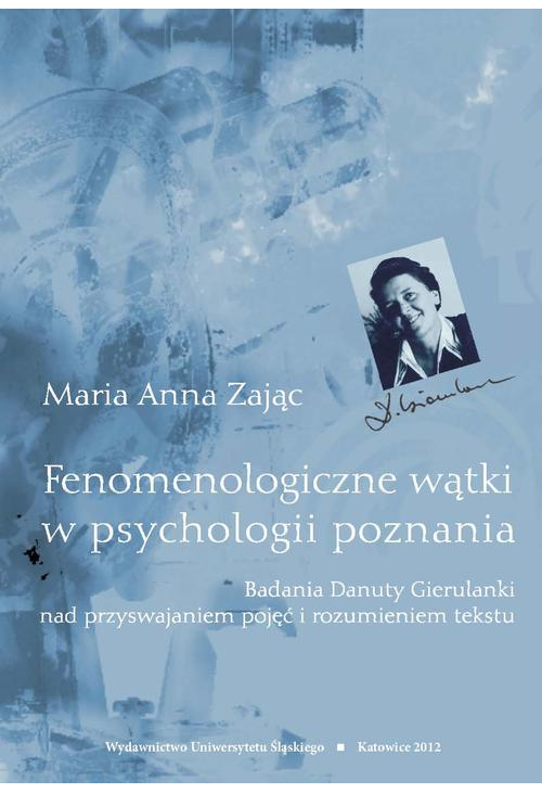 Fenomenologiczne wątki w psychologii poznania