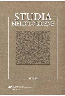 Studia bibliologiczne. T....