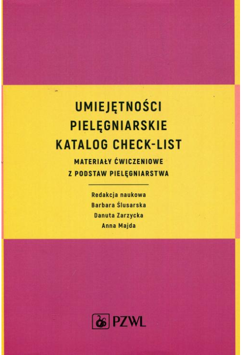 Umiejętności pielęgniarskie katalog check-list