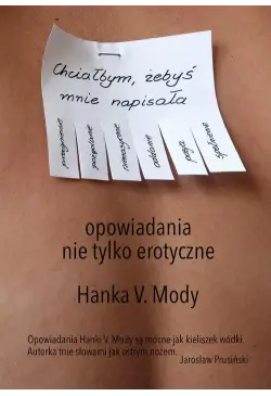 Chciałbym, żebyś mnie napisała