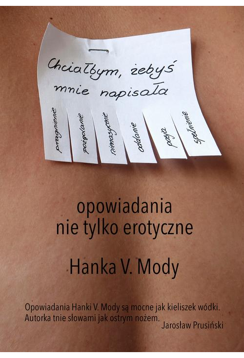 Chciałbym, żebyś mnie napisała