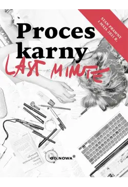Last minute proces karny...