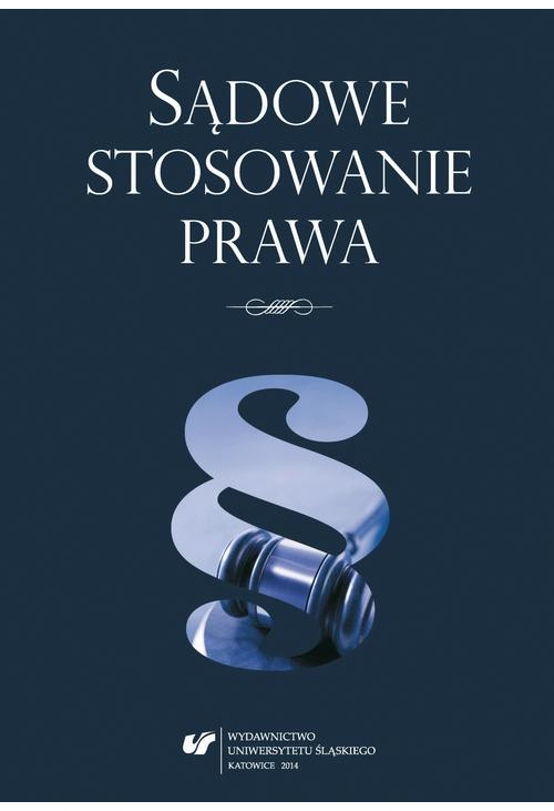 Sądowe stosowanie prawa