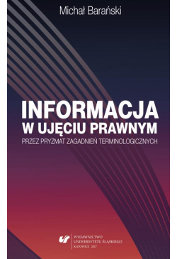 Informacja w ujęciu prawnym...
