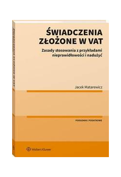Świadczenia złożone w VAT....