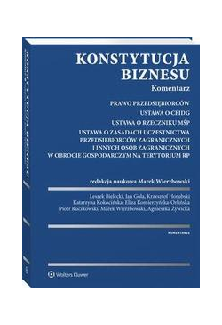 Konstytucja biznesu. Komentarz