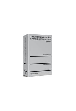 Utrzymanie czystości i...