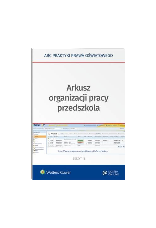 Arkusz organizacji pracy przedszkola