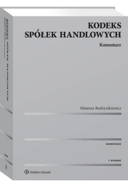 Kodeks spółek handlowych....