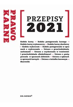 Prawo karne Przepisy 2021