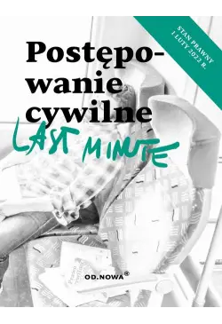 Last minute postępowanie...