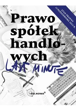 Last Minute Prawo spółek...
