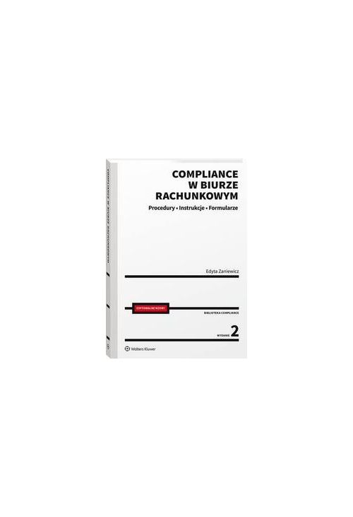 Compliance w biurze rachunkowym - procedury, instrukcje, formularze